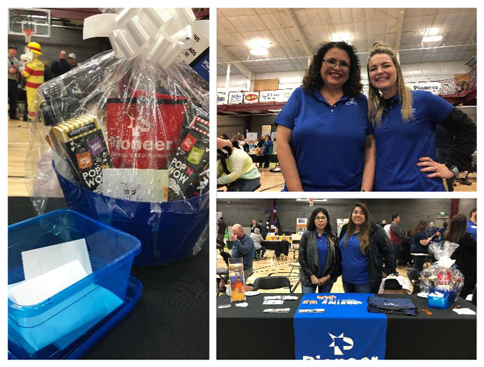 collage of team members at the Jerome Health Fair