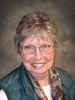 older woman wearing glasses