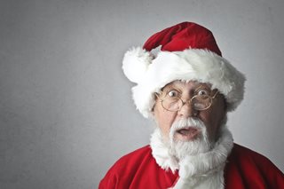 shocked santa face