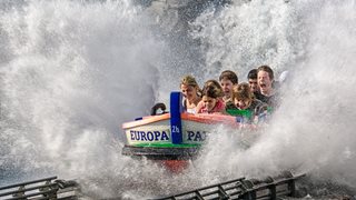 people riding a ride
